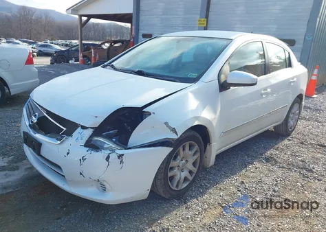 2012 Nissan Sentra 2.0 S z USA, uszkodzony, nr VIN 3N1AB6AP0CL762364